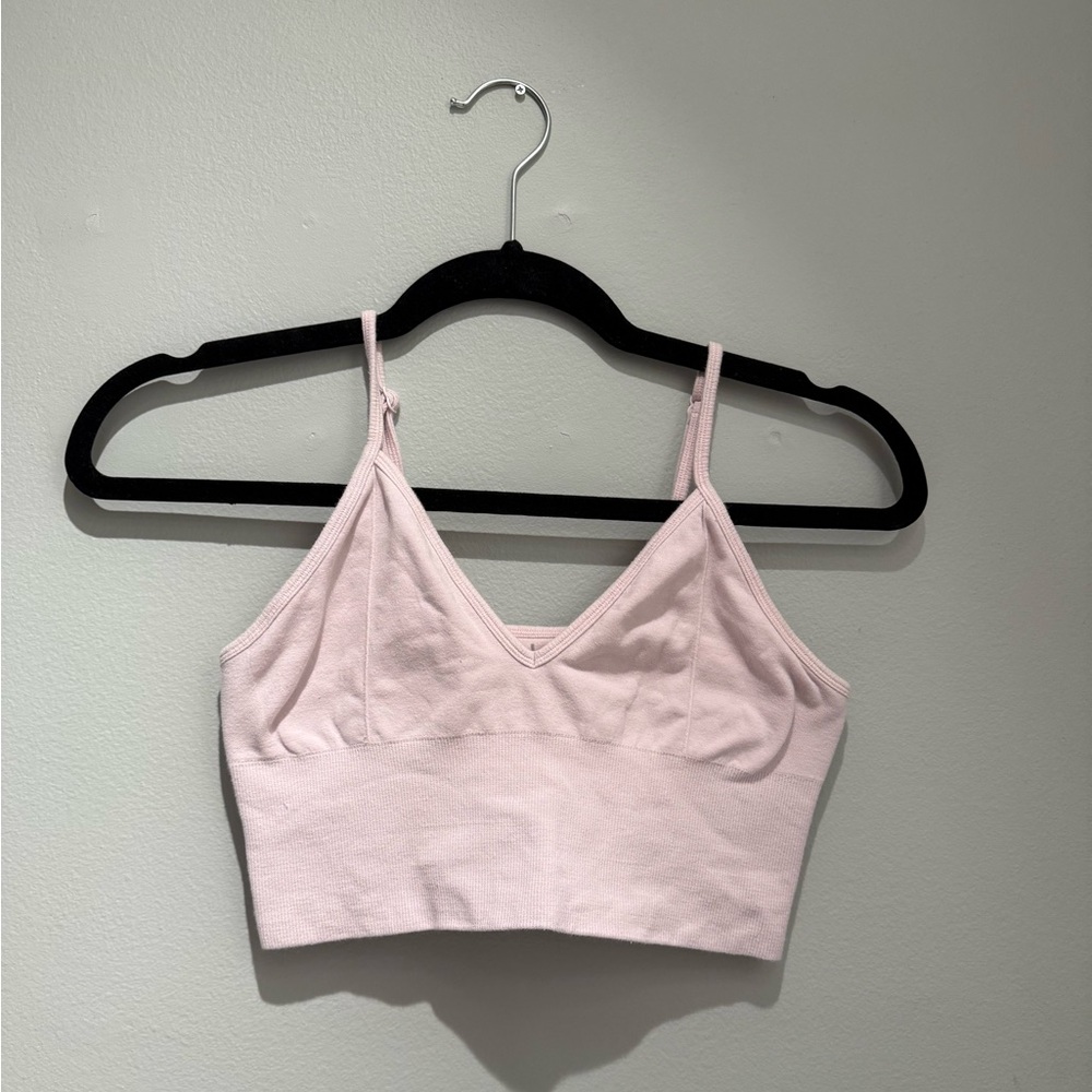 Alo Yoga Delight Bralette in Light Pink